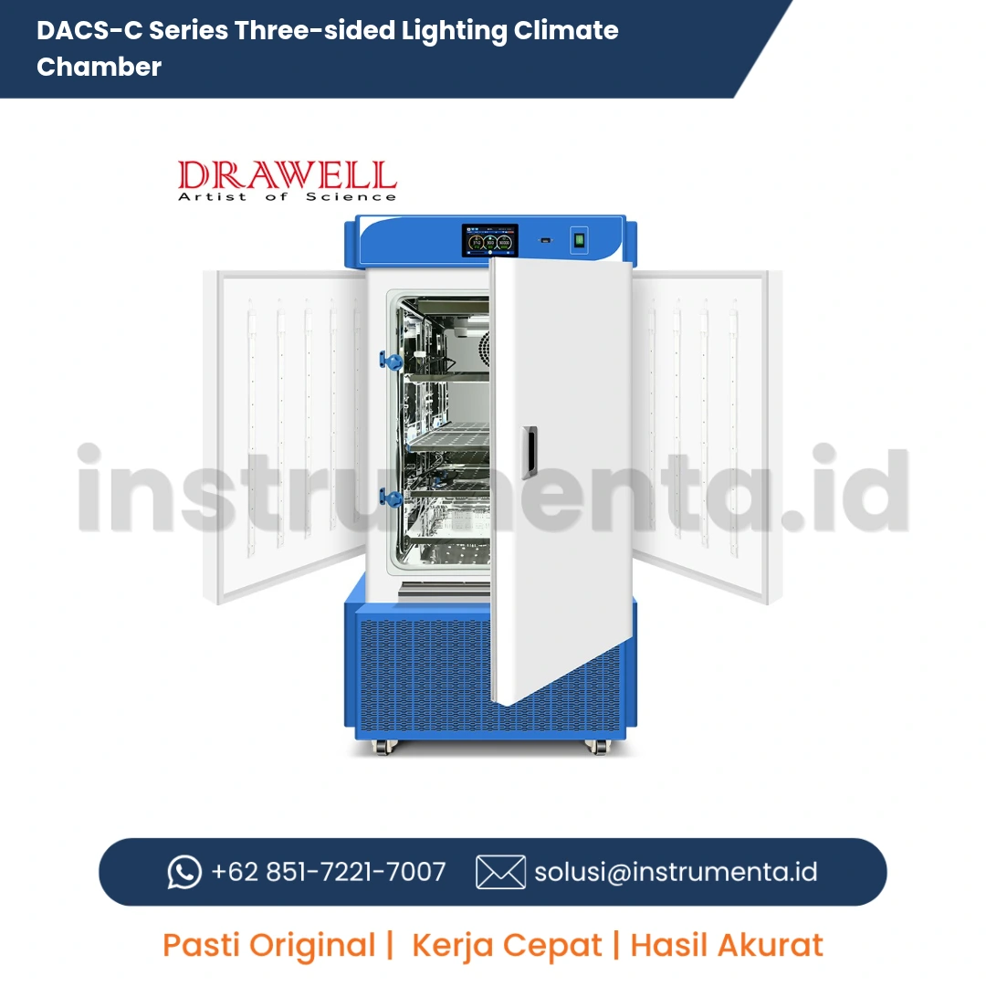 Jual Climate Chamber Tiga Sisi Cahaya Seri DACS-C Distributor Resmi Alat Laboratorium